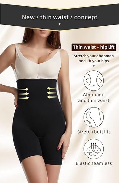 4-in-1 Tummy Tucker - Quick Slim Shaper for Tummy, Thighs, Hips, Back [COOL & BREATHABLE]