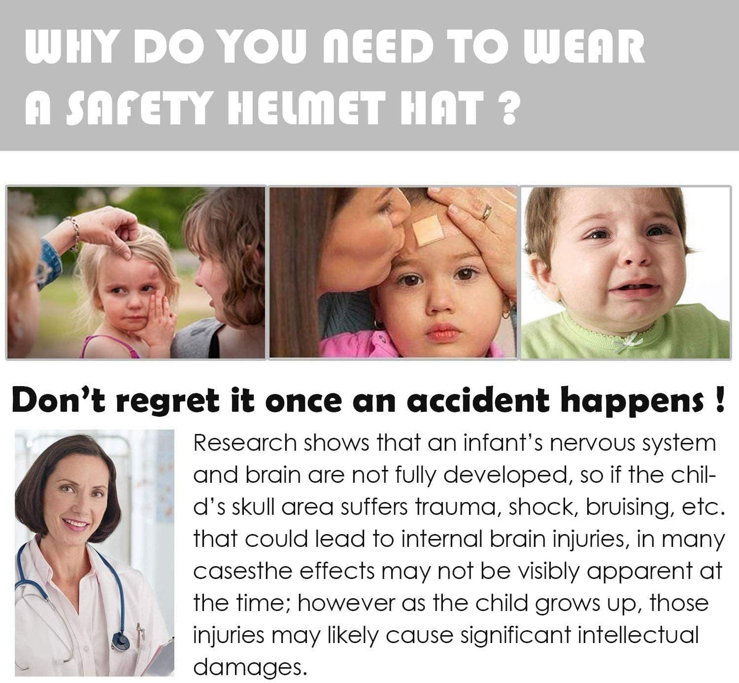 Baby Safety Helmet – Head Protection